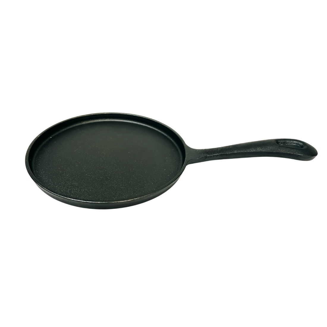 Non-Stick Cast Iron Crepe Pan 22cm Long Handle - Durable, Easy-Clean - Fissman Australia